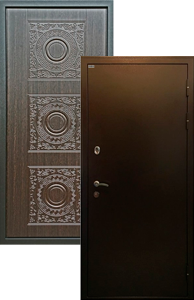 Порошковые двери с МДФ - Изображение